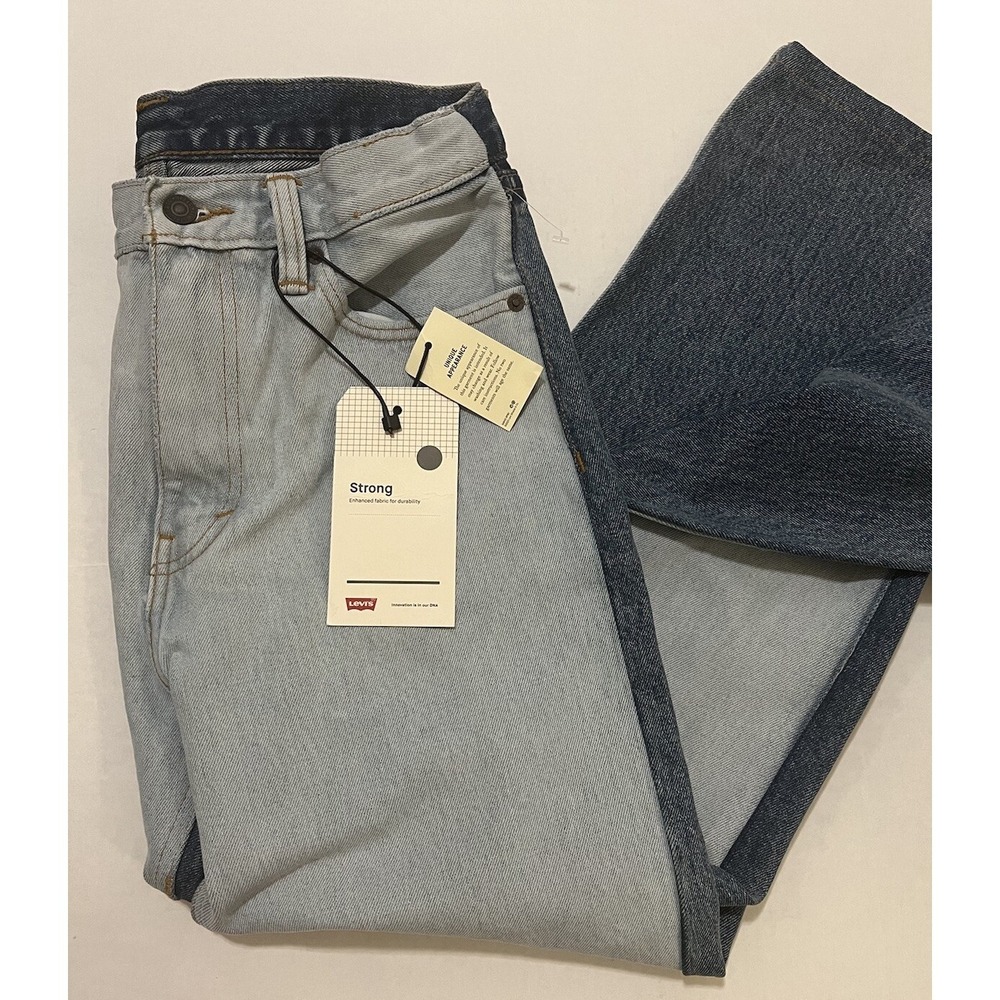 Levi's Strong Men's Skateboarding Baggy Spliced Jeans 2 Tone 29x32 A23160003